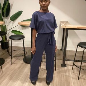 Navy Blue Jumpsuit